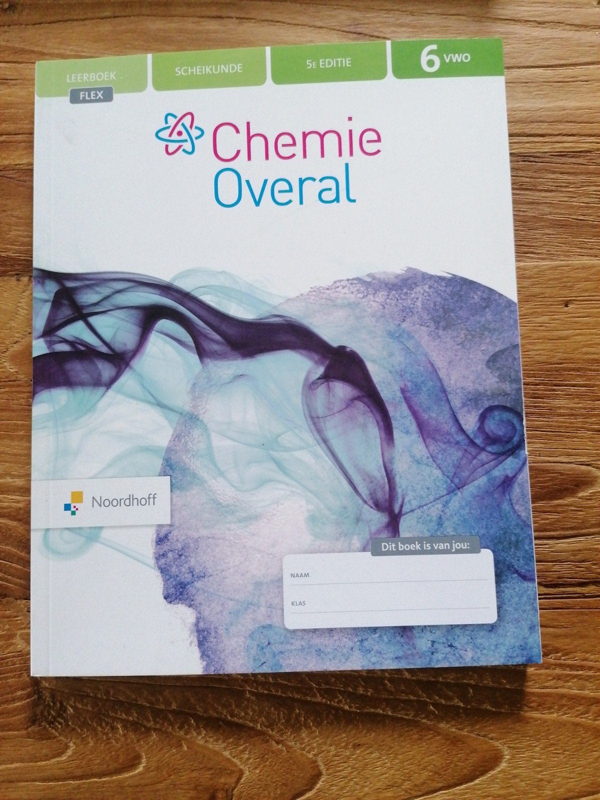 Chemie Overal 6 vwo - Scheikunde Leerboek Flex (z.g.a.n.), Boeken, Ophalen of Verzenden, Zo goed als nieuw, VWO, Scheikunde