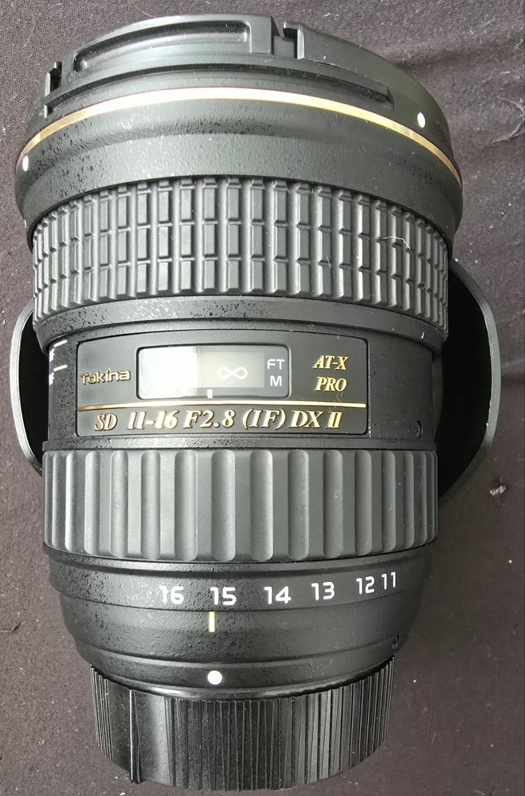 Tokina AT-X PRO SD 11-16 F2.8 (IF) DX II Nikon, Tokina, Handmatige focus, Zo goed als nieuw, Nikon F-mount