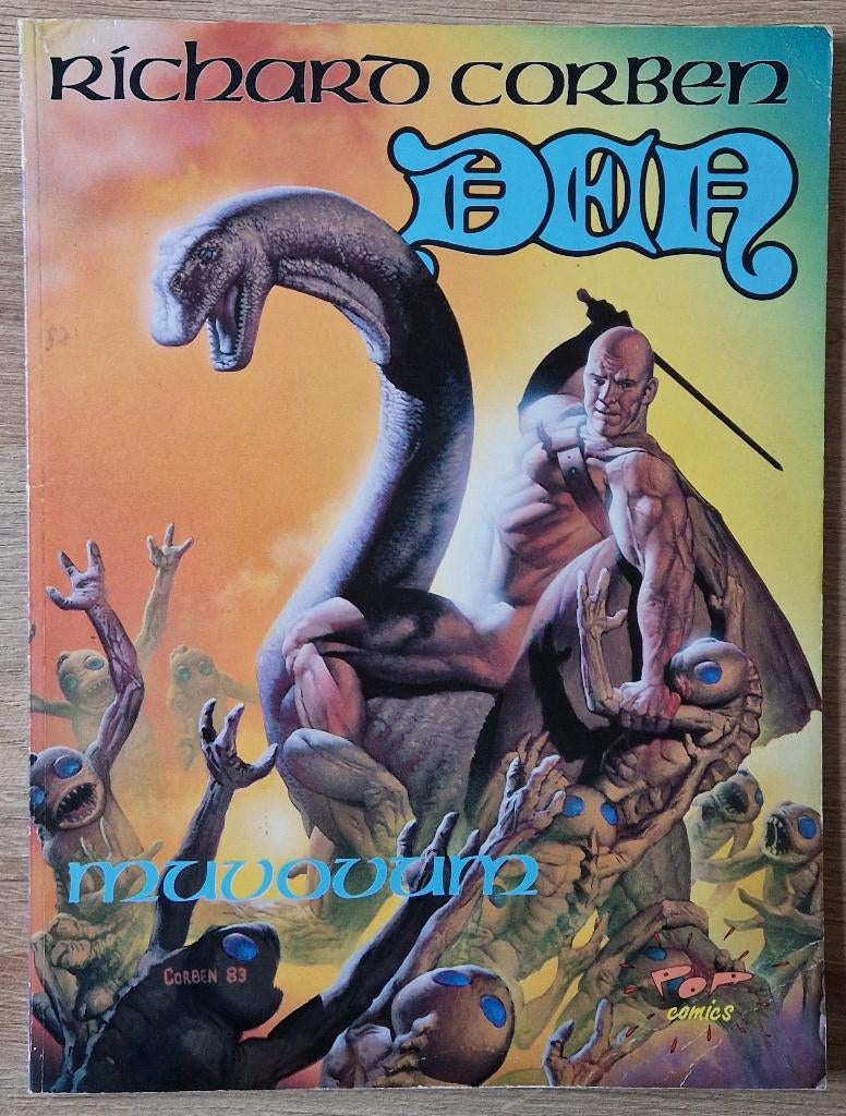 Den 2 Muvovum 1991, Boeken, Stripboeken, Gelezen, Richard Corben, Eén stripboek, Ophalen of Verzenden