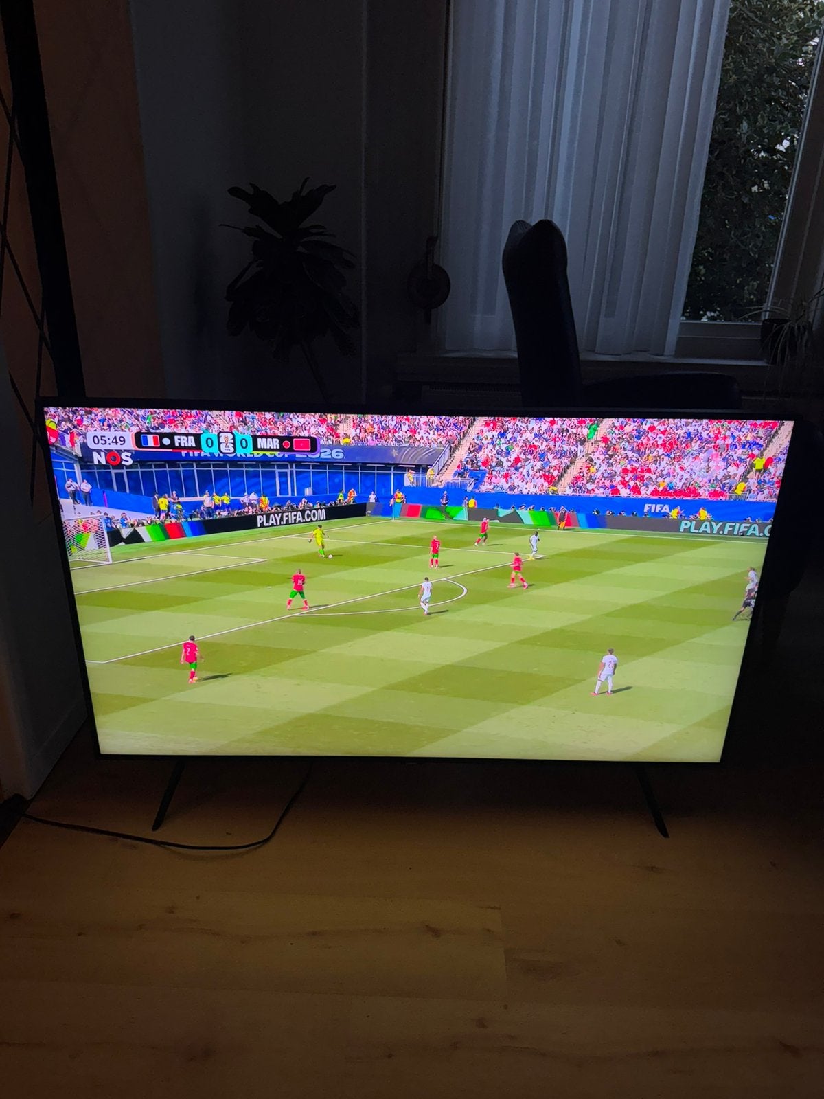Samsung QLED 55” (lees beschrijving), Ophalen, QLED, Zo goed als nieuw, Samsung