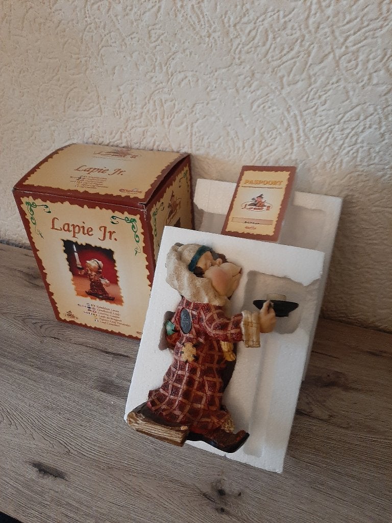 laven efteling Lapie de lamp in doos, Ophalen of Verzenden, Zo goed als nieuw, Beeldje of Poppetje