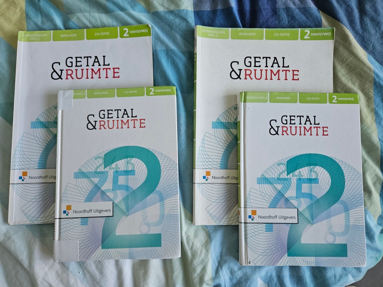 Getal & Ruimte Wiskunde 2 HAVO/VWO 12e editie, Ophalen of Verzenden, Gelezen, HAVO, Wiskunde A