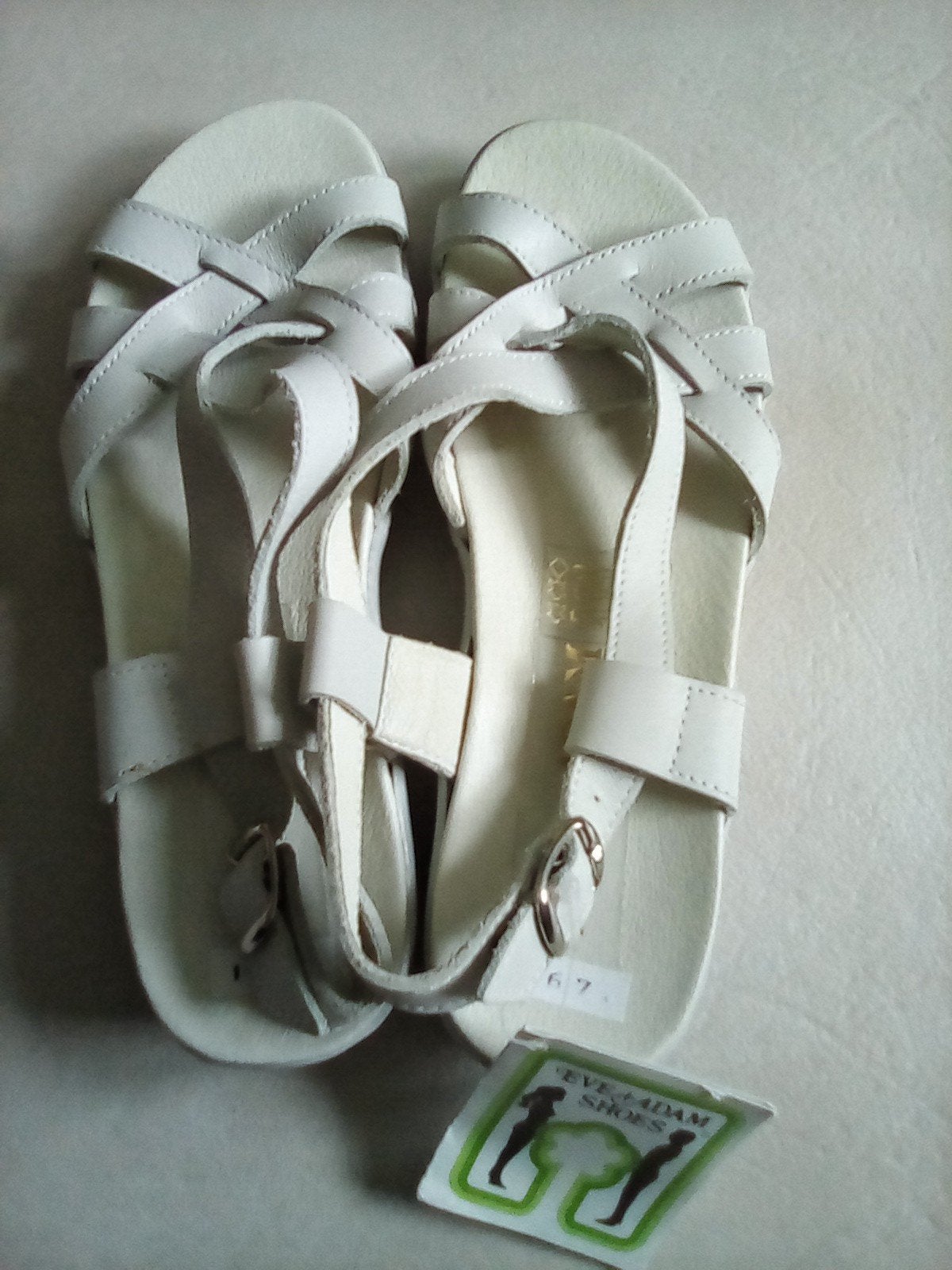 Sandalen grijs Eve en Adam, maat 37, nieuw, Adam & Eve, Nieuw, Grijs, Sandalen of Muiltjes