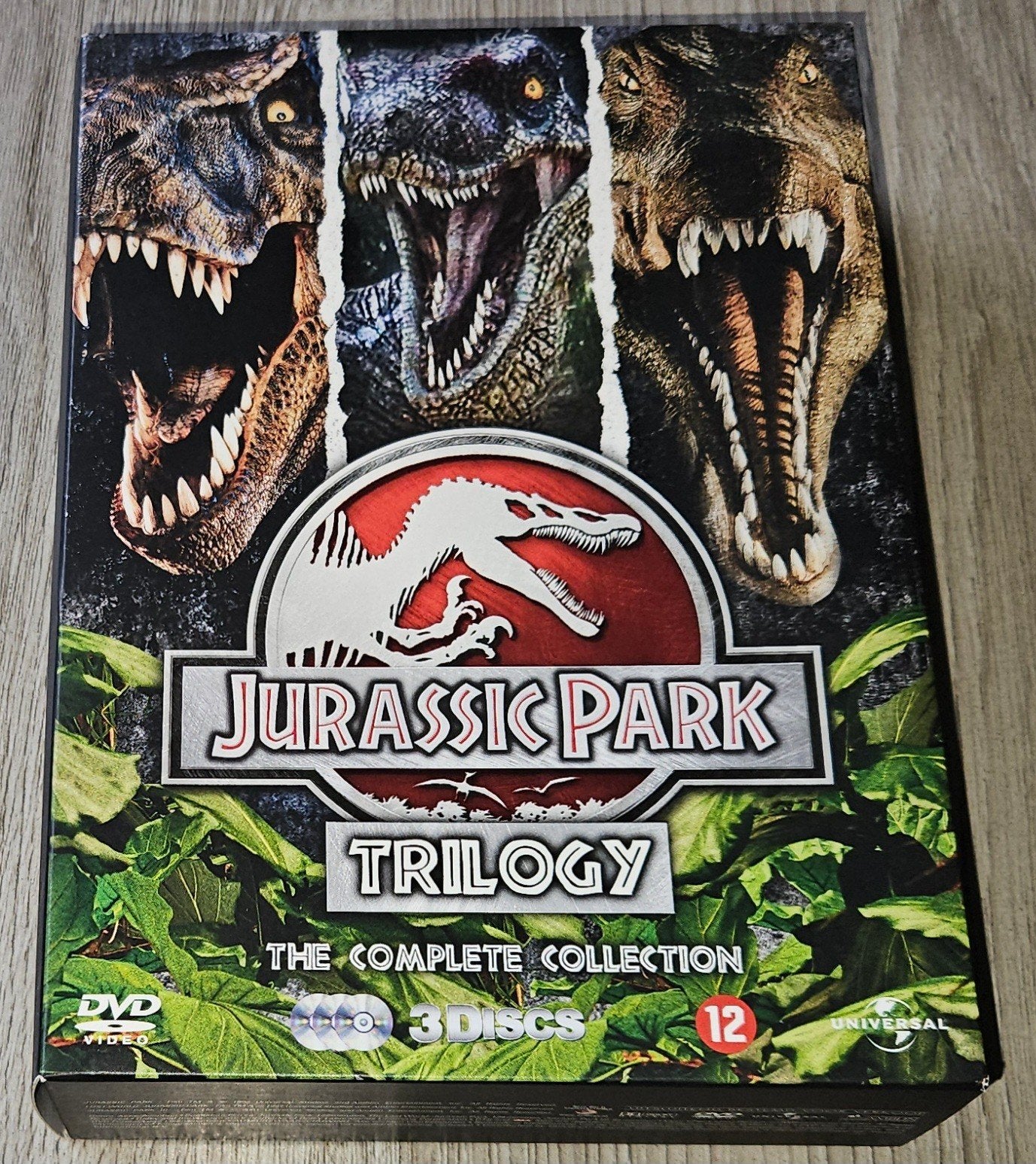 Jurassic Park Trilogie DVD Boxset - 3 Discs, Gebruikt, Nederlands, Ophalen of Verzenden, Breedbeeld