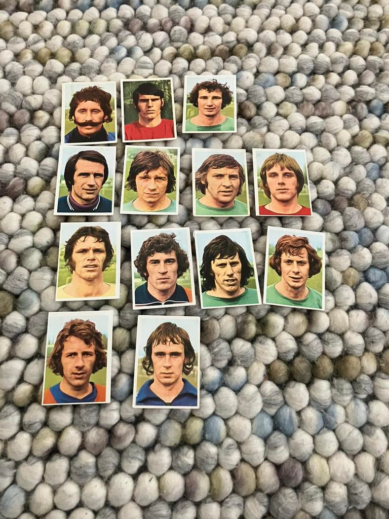 Fc Amsterdam panini Vanderhout 1973-1974, Ophalen of Verzenden, Gebruikt, Ajax, Poster, Plaatje of Sticker