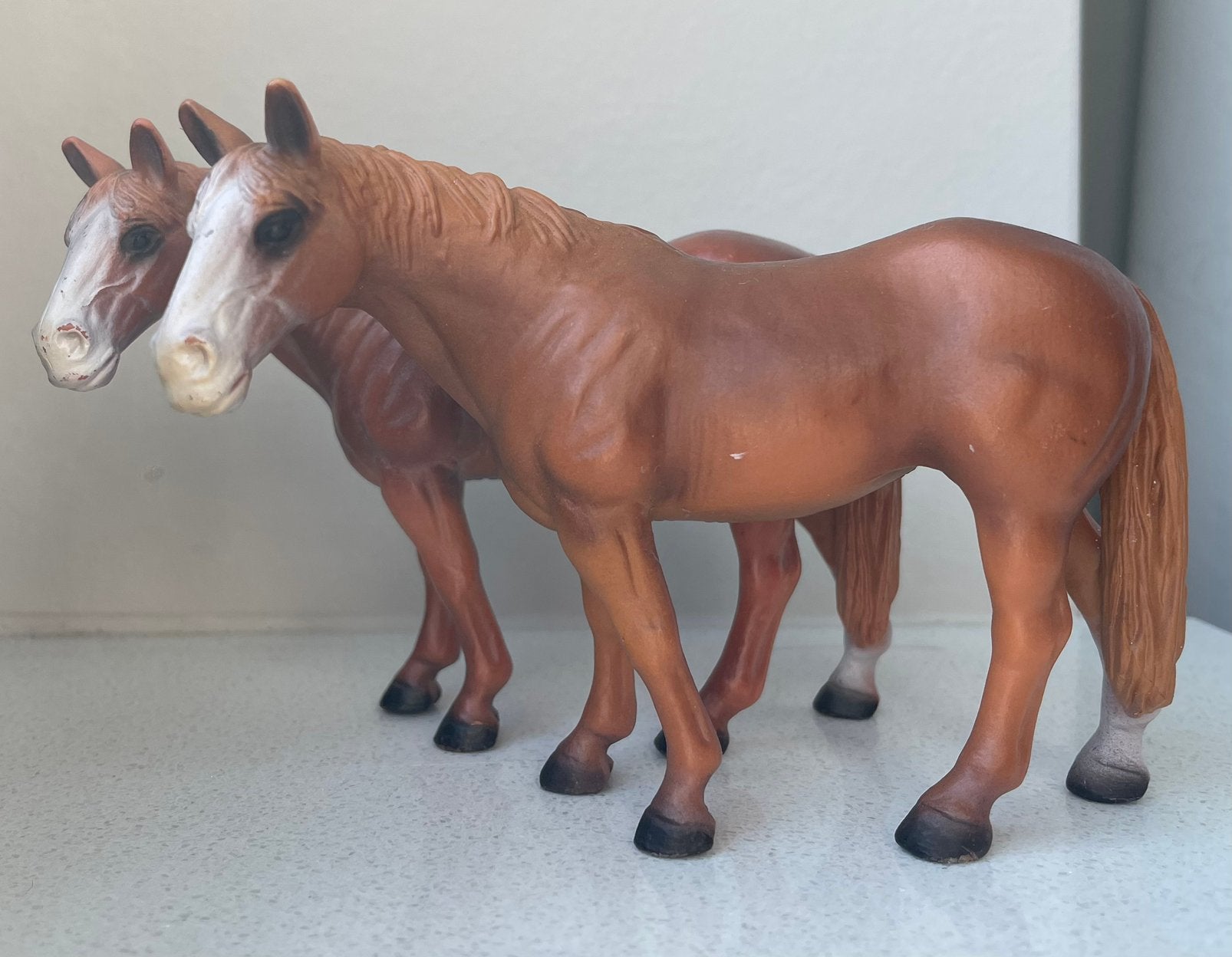 Schleich quater, Verzenden, Zo goed als nieuw, Paard, Beeldje of Figuurtje