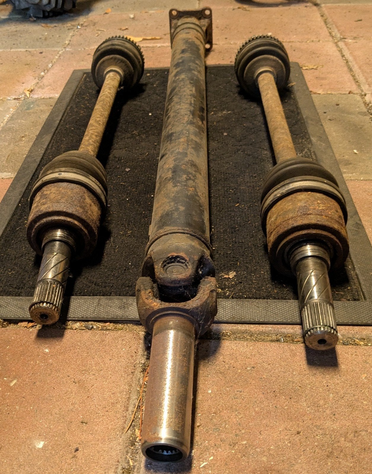 MX5 Cardanas en Aandrijfassen voor NA 1.8 / NB / NBFL (NB2), Ophalen of Verzenden, Gebruikt, Mazda
