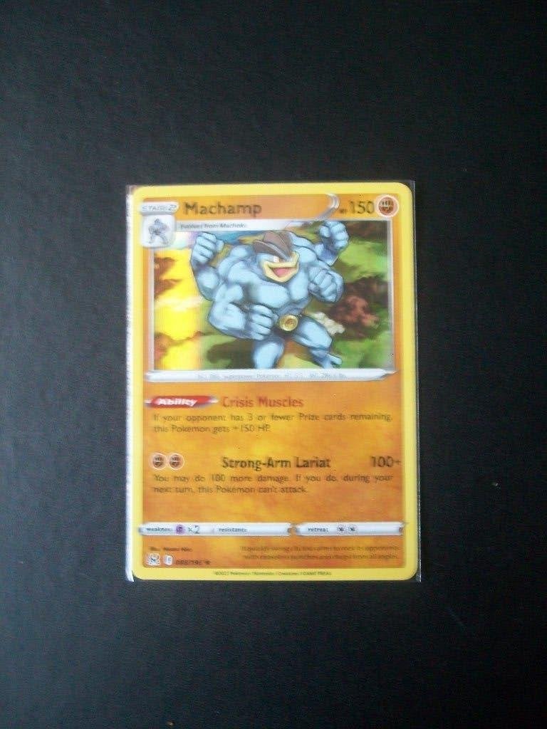 7188: Nieuwe Pokemon Kaart Holo Rare MACHAMP HP150 (088/196), Verzenden, Nieuw