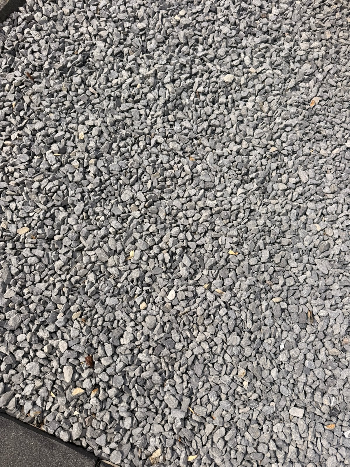 Gratis grijs split grind ong 60m2, Tuin en Terras, Grind, Keien en Split, Ophalen, Gebruikt, Antraciet, Split