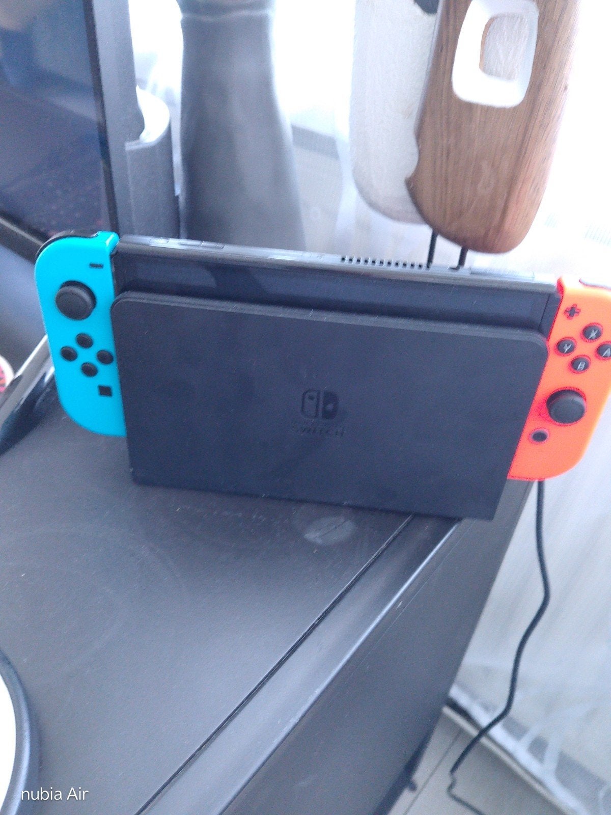 Nintendo Switch met 6 games en 2 controllers, Met games, Met 2 controllers, Ophalen of Verzenden, Zo goed als nieuw