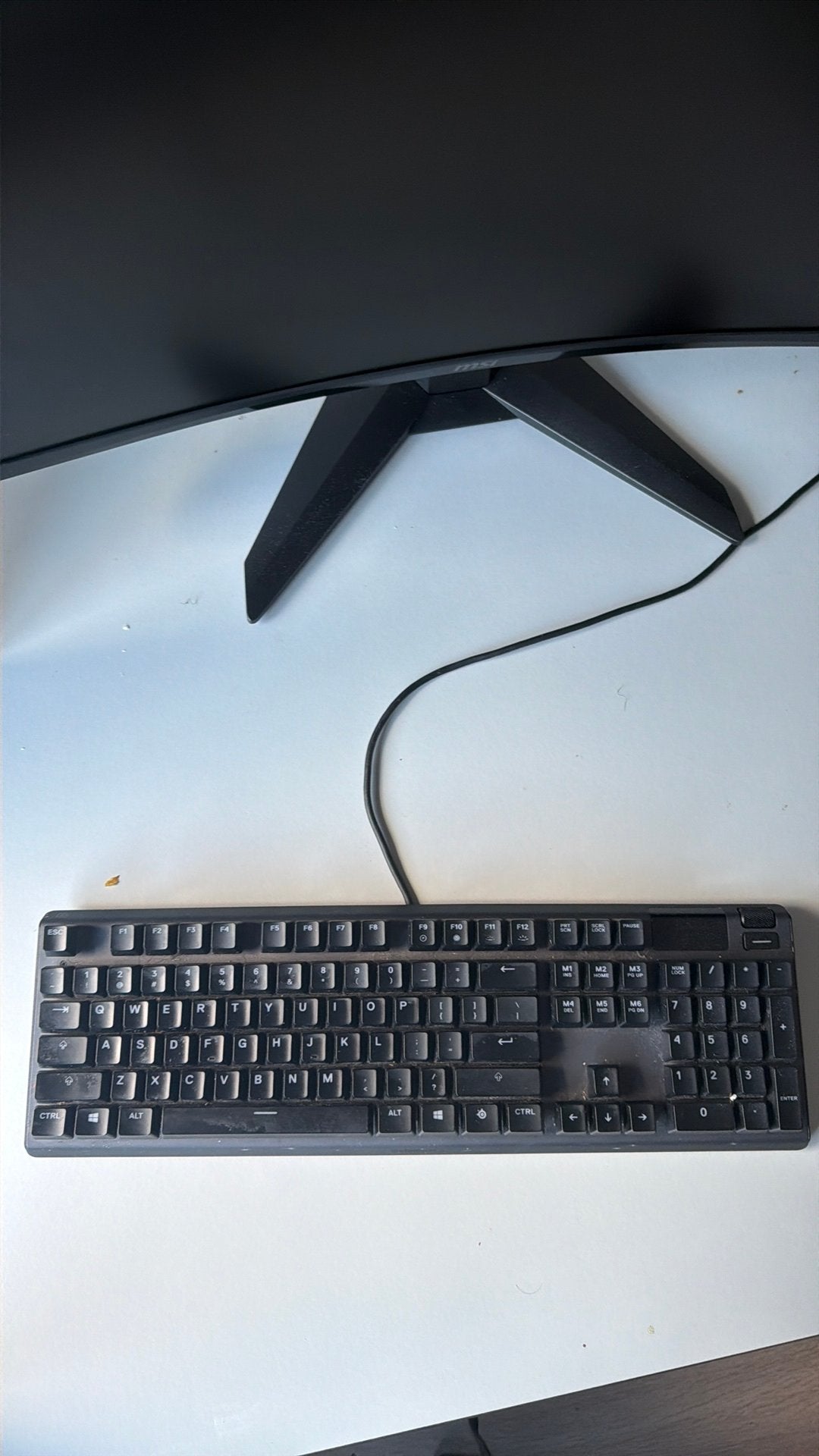 Steelseries apex 5 gaming toetsenbord, Computers en Software, Ophalen of Verzenden, Zo goed als nieuw, Gaming toetsenbord