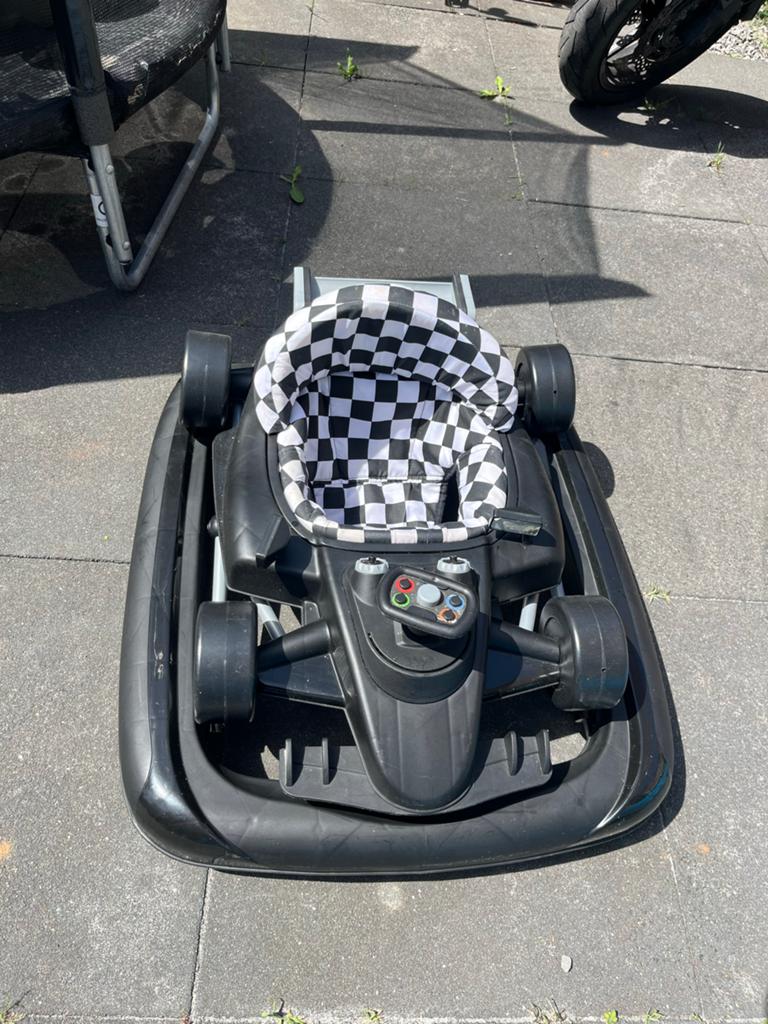 2-in-1 Loopstoel en Loopwagen - Raceauto Design, Ophalen of Verzenden, Gebruikt