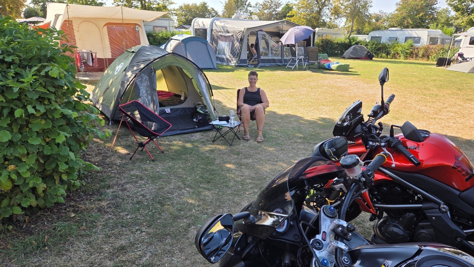 coleman koepeltent, Caravans en Kamperen, Ophalen of Verzenden, Zo goed als nieuw, Tot en met 3