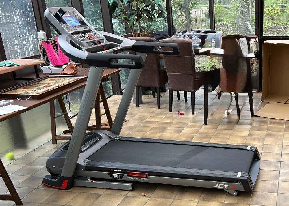 Loopband Focus Fitness Jet 7 zo goed als nieuw, Sport en Fitness, Fitnessapparatuur, Ophalen, Zo goed als nieuw, Metaal, Loopband