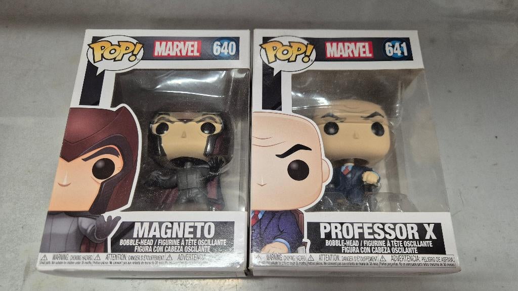 Funko Pop Magneto & Professor X, Ophalen of Verzenden, Nieuw