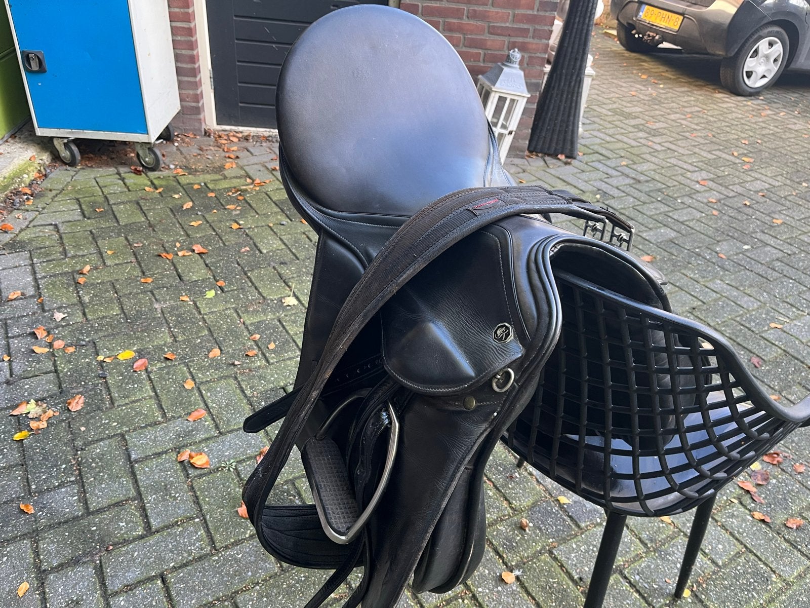 Kieffer vzh Zadel en diverse hoofstellen, Ophalen, L (17.5 inch), Gebruikt, Veelzijdigheid