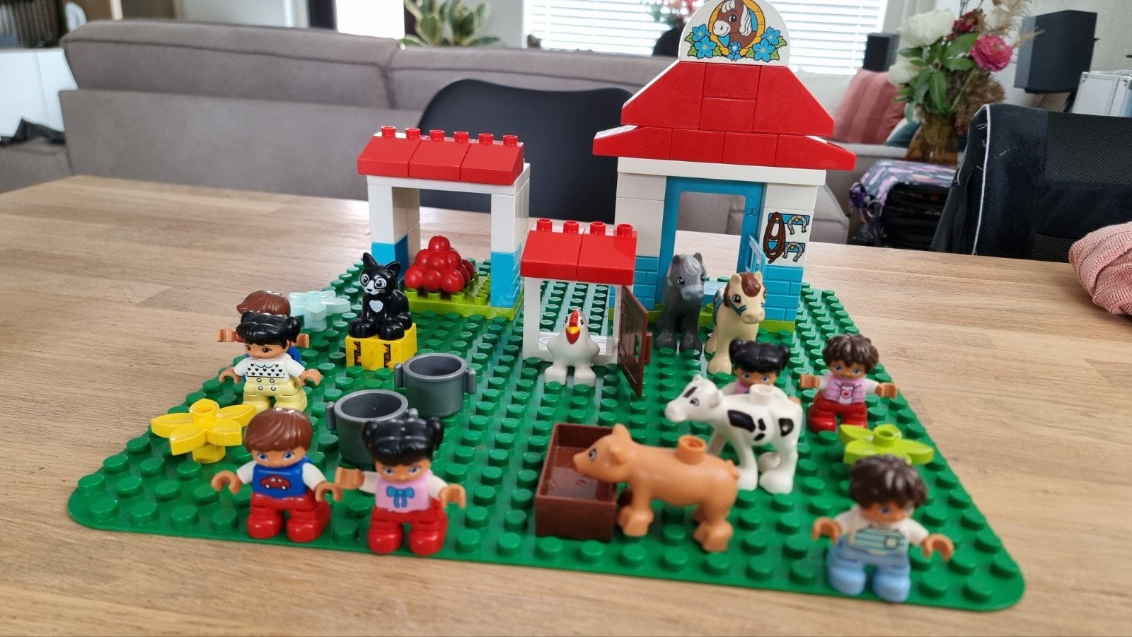 Lego duplo boerderij en jungel dieren, Kinderen en Baby's, Gebruikt, Overige thema's, Accessoire, Ophalen of Verzenden