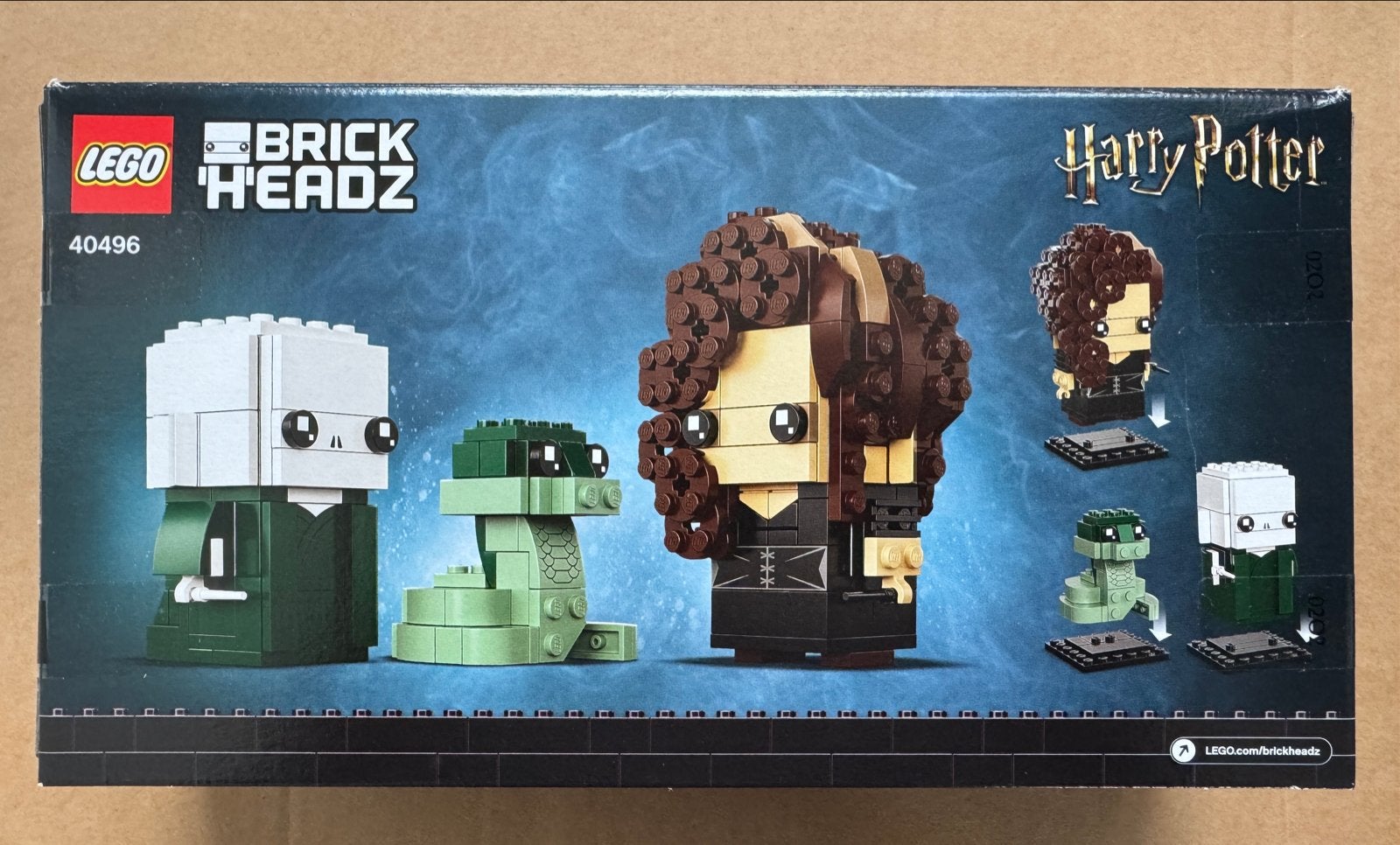 LEGO BrickHeadz Harry Potter: Voldemort, Nagini & Bellatrix, Lego, Ophalen of Verzenden, Complete set, Compleet