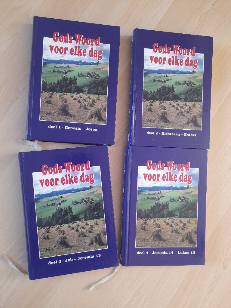 GODS WOORD VOOR ELKE DAG J Koechlin DAGBOEK Deel 1 tm 4, Boeken, Ophalen of Verzenden, Gelezen