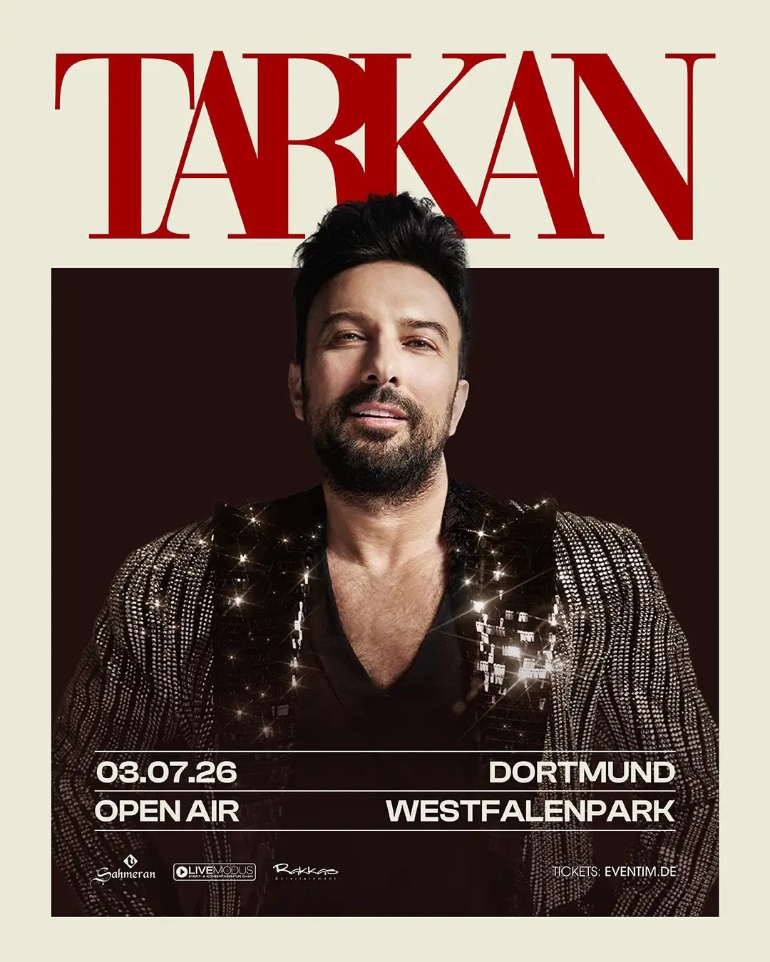 3 kaarten voor Tarkan concert in Dortmund, Twee personen
