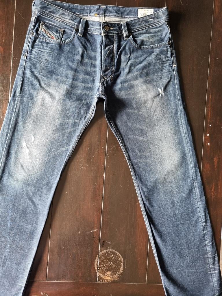 CLASSIC VINTAGE DIESEL LARKEE REGULAR STRAIGHT DESTROY 36/32, Kleding | Heren, Spijkerbroeken en Jeans, W36 - W38 (confectie 52/54)
