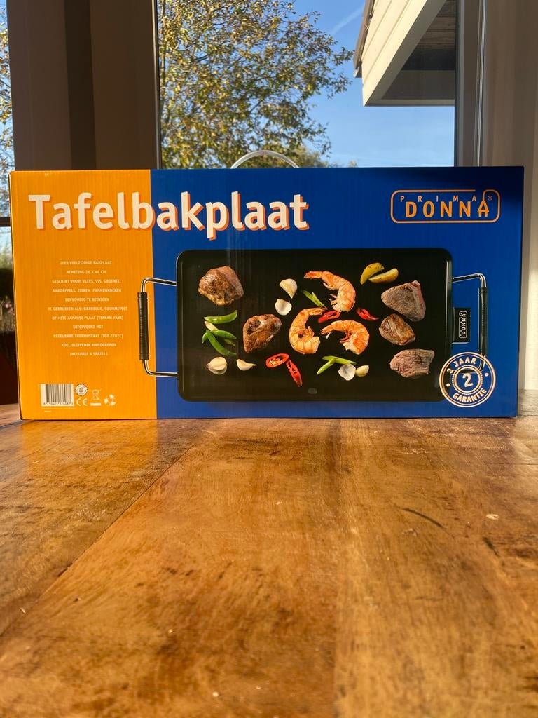 Prima Donna Tafelbakplaat, Ophalen, Overige typen, Nieuw, Zwart