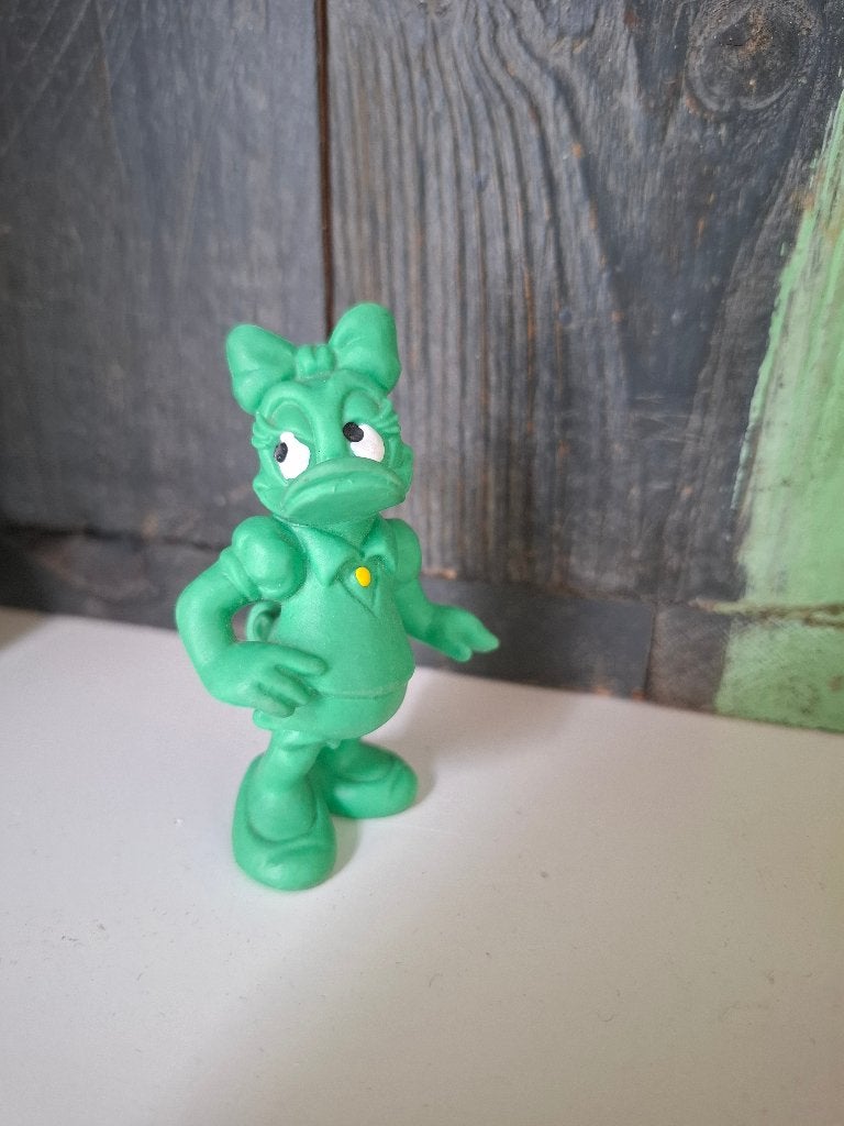 Vintage Daisy Duck figuur Bullyland verzamel, Ophalen of Verzenden, Overige figuren, Zo goed als nieuw, Beeldje of Figuurtje
