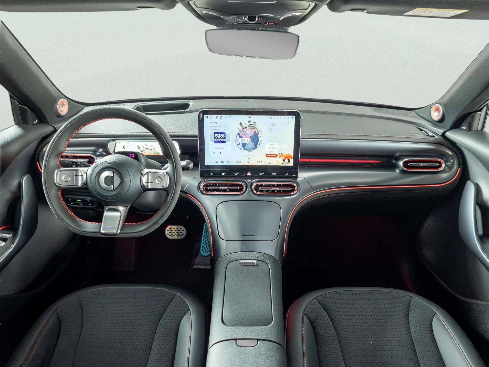 smart #1 BRABUS 66 kWh, Automaat, Alcantara, 1600 kg, SUV of Terreinwagen