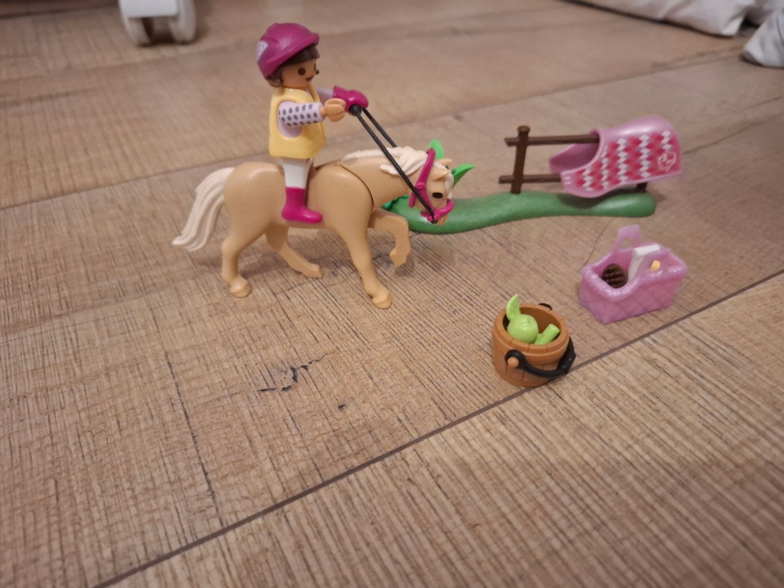 Playmobil Paardrijles Set 70521 - Zo goed als nieuw, Complete set, Ophalen of Verzenden, Zo goed als nieuw, Figuren
