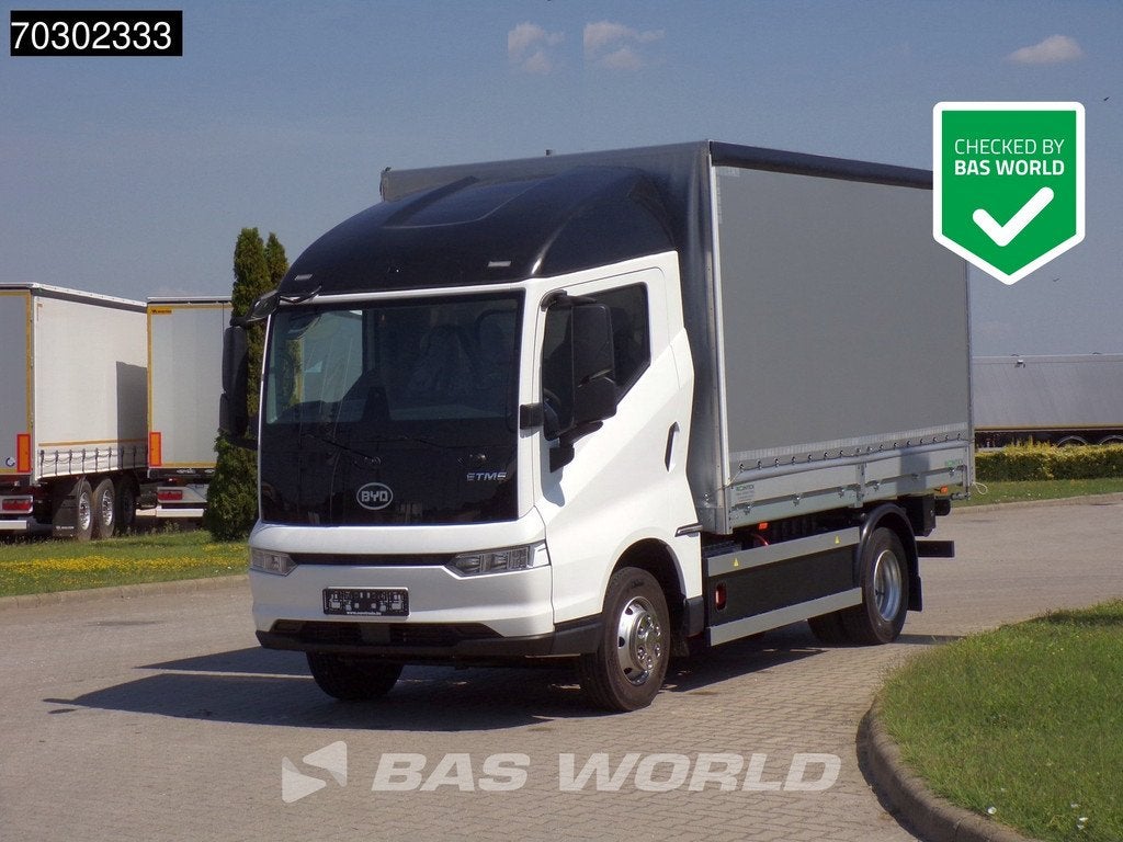 BYD ETM6 SWB ETM6 SWB 4X2 NEW! 100% Electric 750kg Ladebordw, Auto's, Vrachtwagens, Stof, Euro 6, Overige kleuren, Overige brandstoffen
