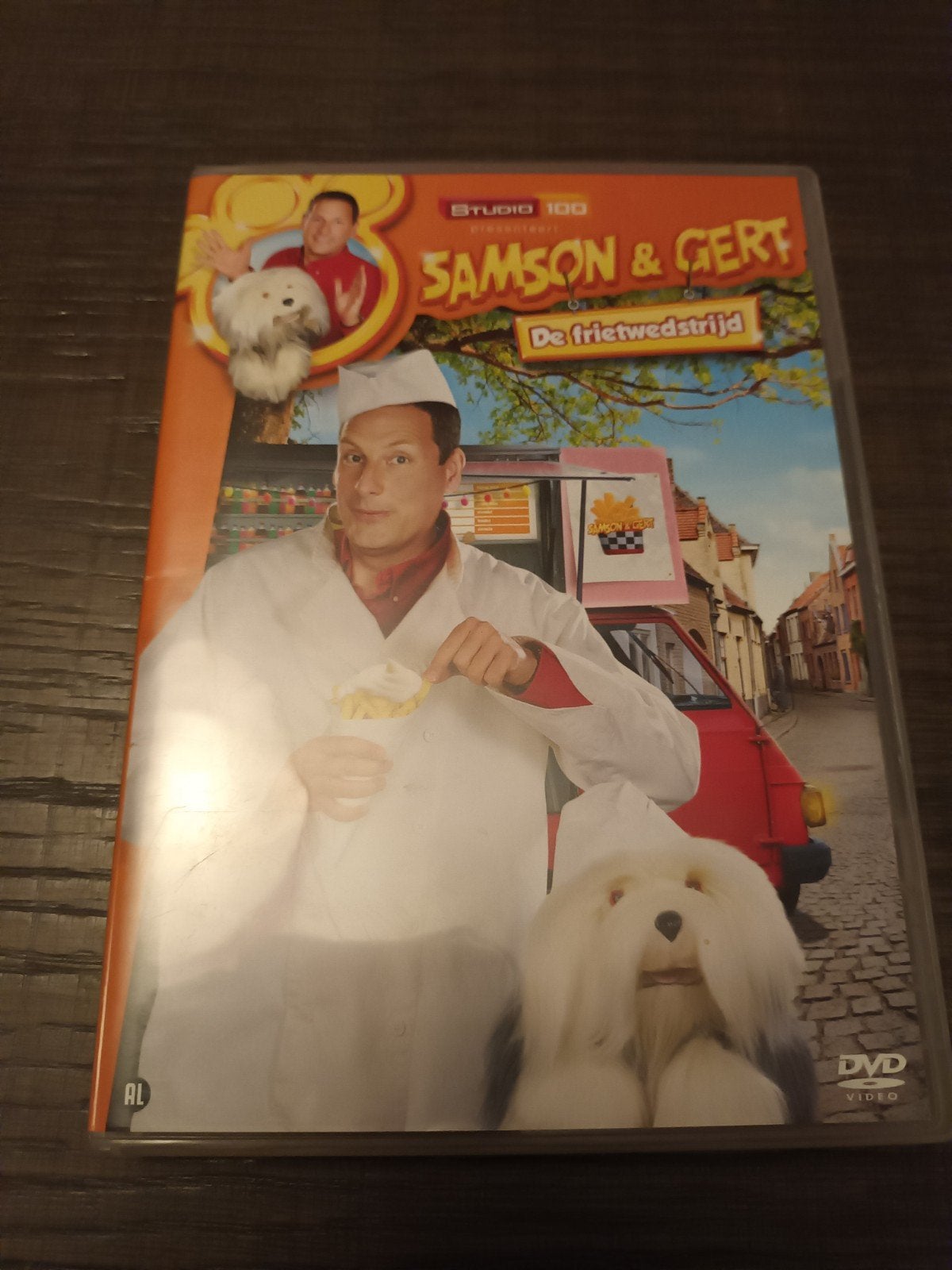 Dvd Samson en Gert de Frietwedstrijd, Alle leeftijden, Verzenden, Zo goed als nieuw