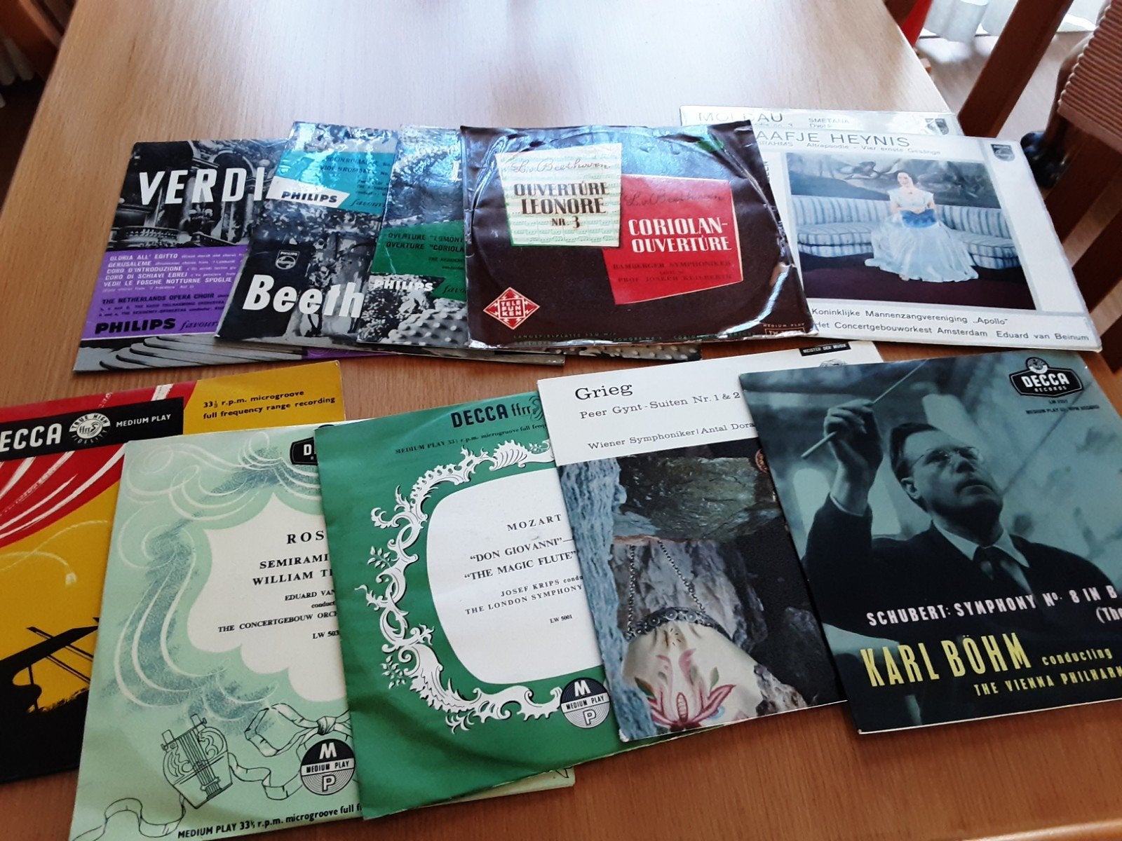 Diverse klassieke 33 toeren lp, Ophalen, Gebruikt, Overige formaten, Overige typen