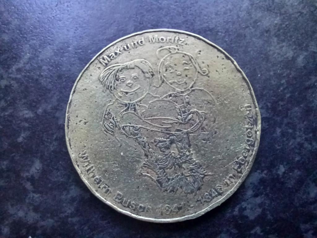 Penning Max und Moritz Wilhelm Busch 1841 1846 Ebergotzen, Ophalen, Overige materialen, Buitenland