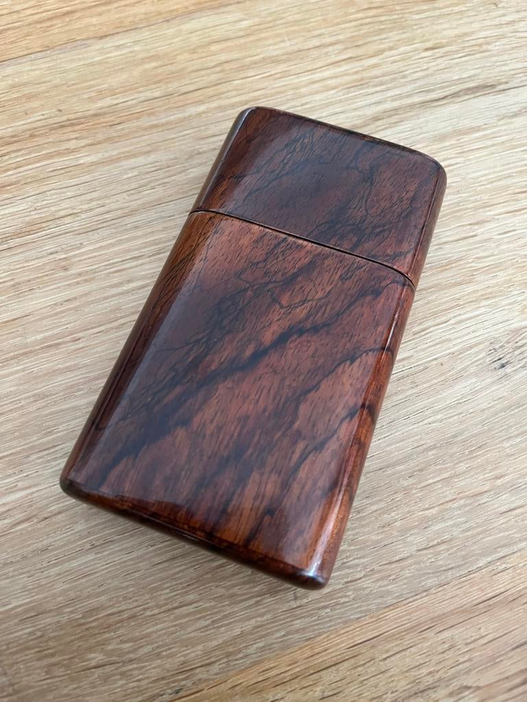 Houten sigarettenhouder, Ophalen of Verzenden, Gebruikt