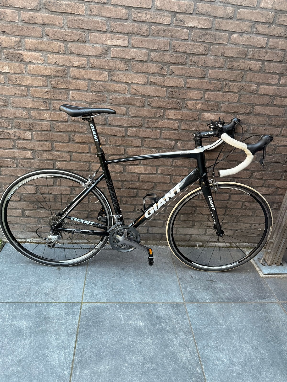 Giant Defy Racefiets - Maat L - Shimano 105 - Zeer net, Ophalen, 28 inch, Gebruikt, Velgrem