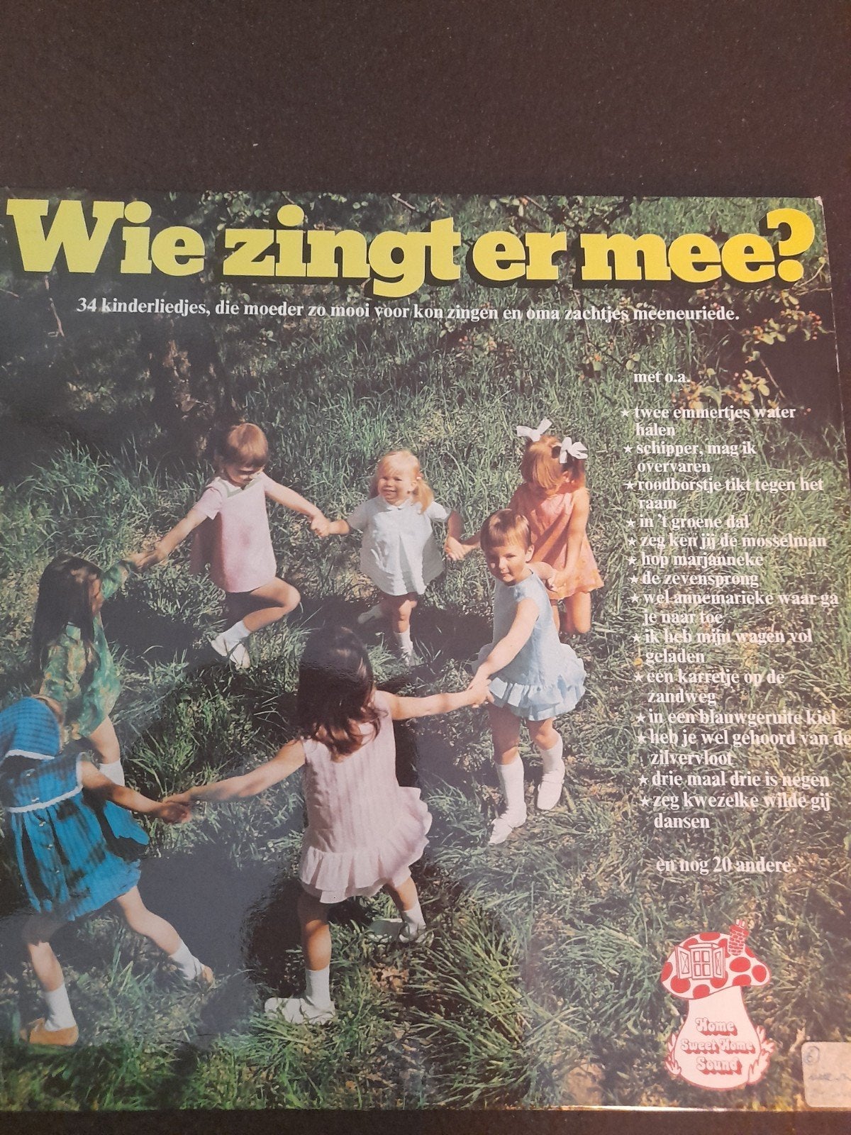 LP: Wie zingt er mee? - 34 kinderliedjes, Gebruikt, Tot 2 jaar, Ophalen of Verzenden, Muziek
