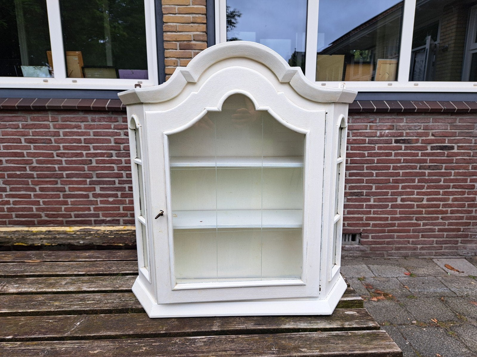 vintage vitrine/hang kast, Gebruikt, Minder dan 100 cm, 25 tot 50 cm, 50 tot 100 cm