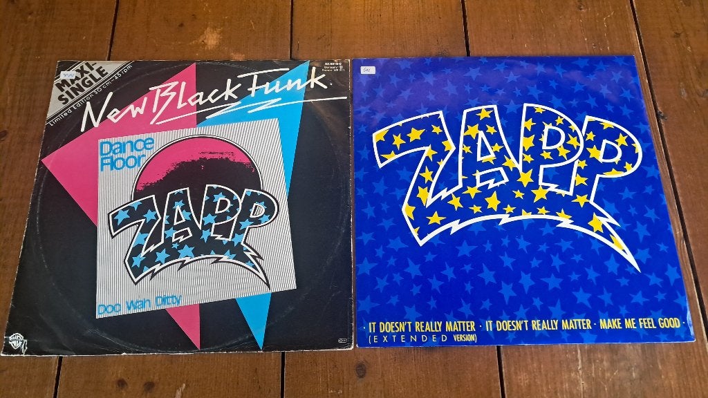 2 lp maxi-singles van Zapp. ( Electro, Funk, P.Funk ), LP, Gebruikt, Ophalen of Verzenden, Limited edition