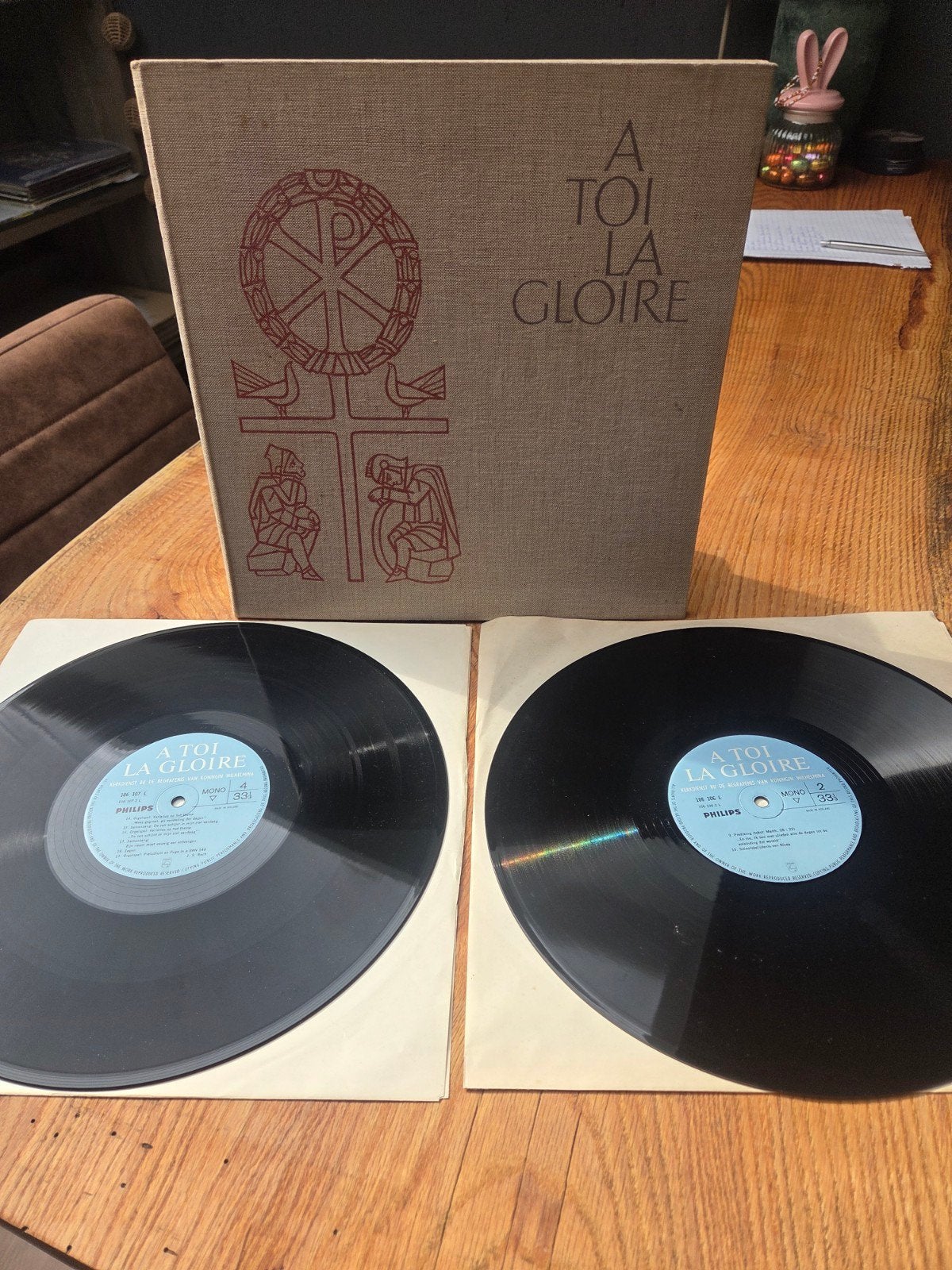A Toi La Gloire - Begrafenis Koningin Wilhelmina LP Boxset, Boxset, Inclusief boekje, Gebruikt, Overige genres