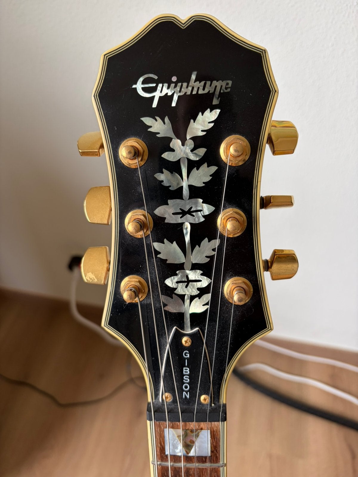 Gibson Epiphone Sheraton II – incl. hardshell case, Ophalen, Hollow body, Epiphone