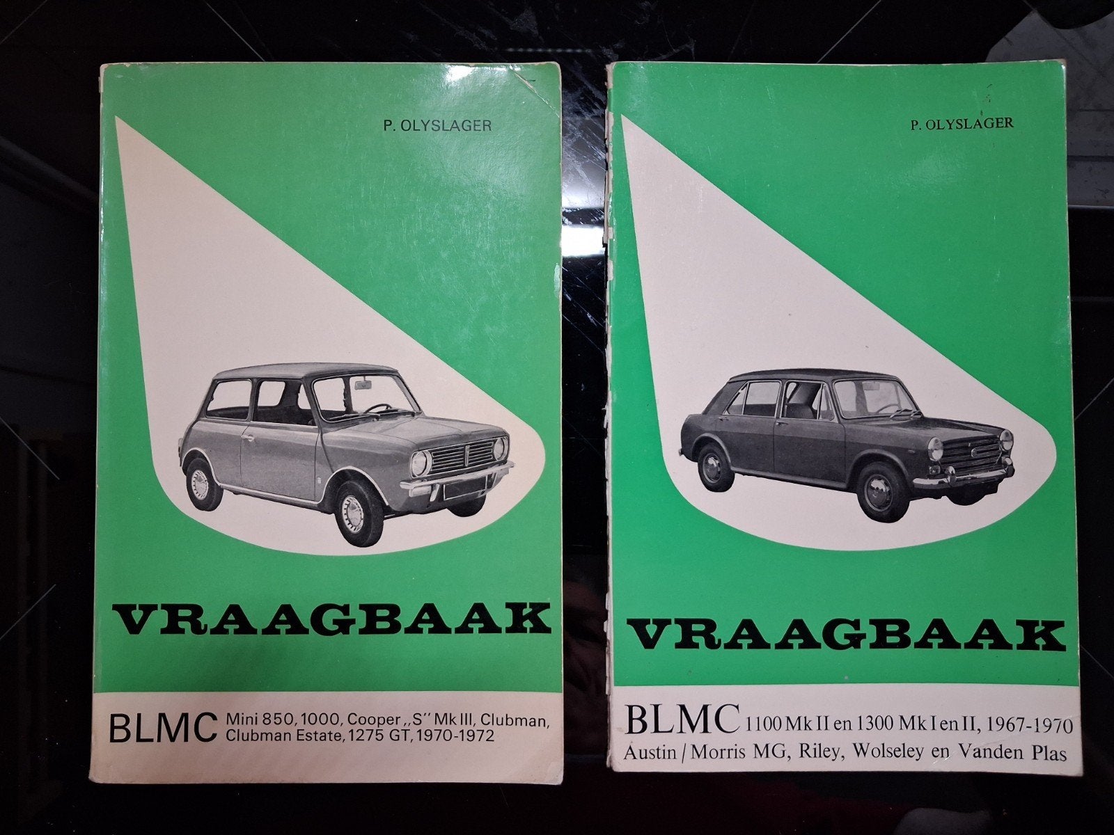 BLMC Vraagbaak: Mini en Austin/Morris/MG/Riley/Wolseley, Ophalen of Verzenden, Gelezen, Algemeen, P. Olyslager