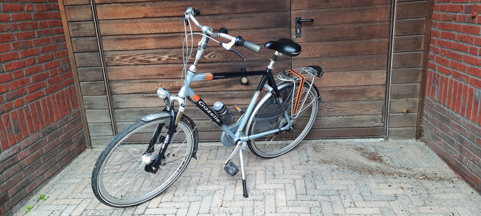 Gazelle Chamonix Herenfiets - Nette staat, 8 versnellingen, Ophalen, Versnellingen, Zo goed als nieuw, 57 tot 61 cm