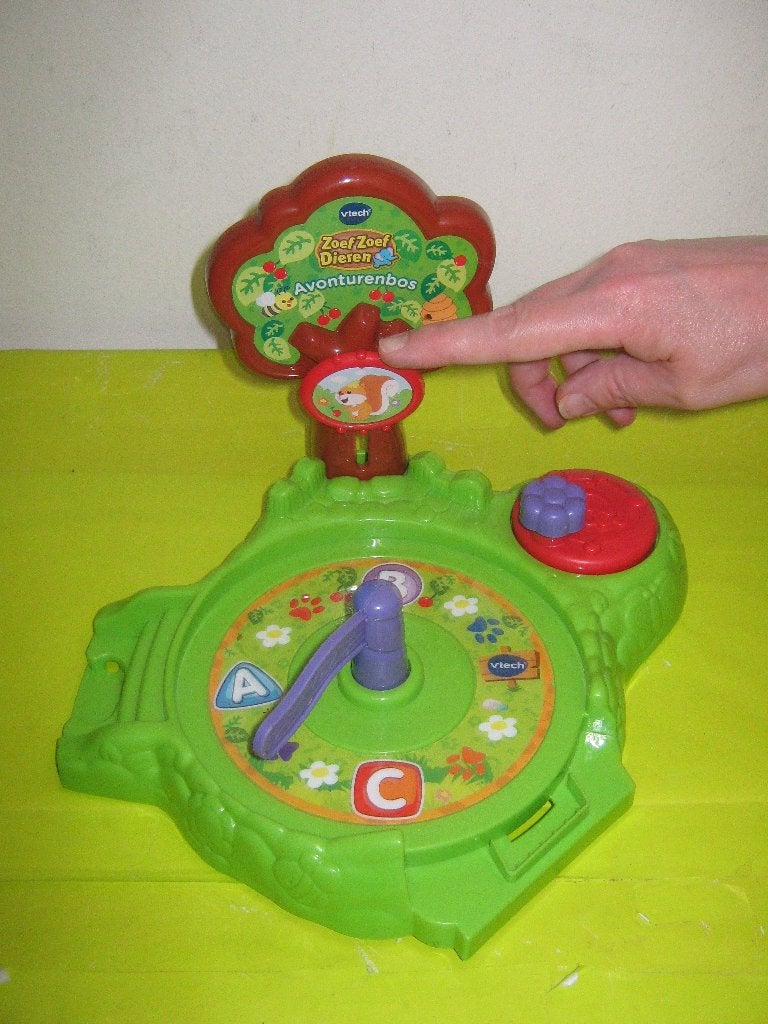 VTECH AVONTUREN BOS WIJZER, Kinderen en Baby's, Speelgoed | Vtech, Ophalen, Gebruikt, 6 maanden tot 2 jaar