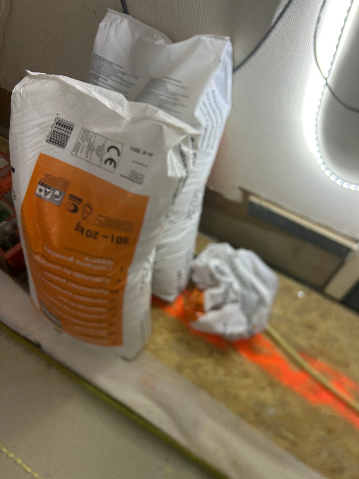 2,5 zak 50L droge egalisatie korrels fermacell, Ophalen, Overige materialen, 30 cm of meer, 50 tot 150 cm