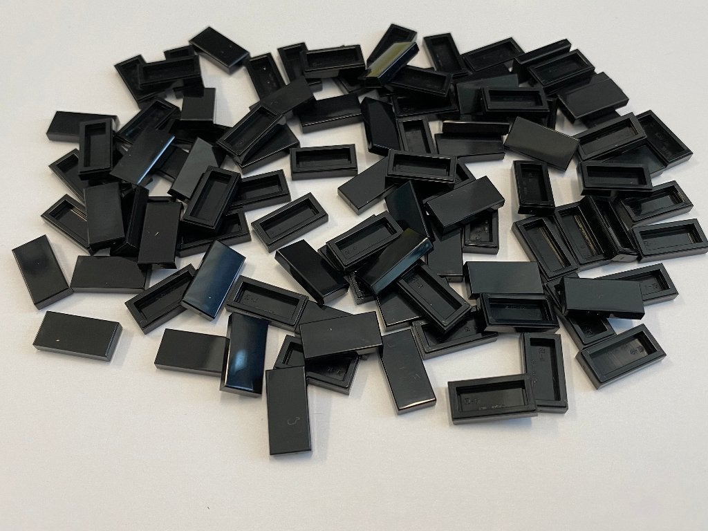 Partij nieuwe 100x 1x2 Lego tegels in diverse kleuren, Kinderen en Baby's, Speelgoed | Duplo en Lego, Overige thema's, Lego, Nieuw