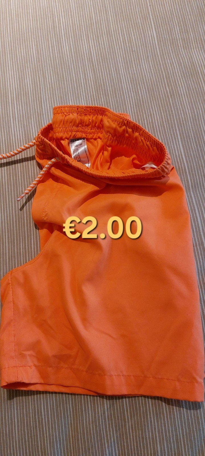 Oranje zwemshort maat 146/152, Kinderen en Baby's, Kinderkleding | Kinder-zwemkleding, Ophalen, Overige maten, Jongen, Zwembroek