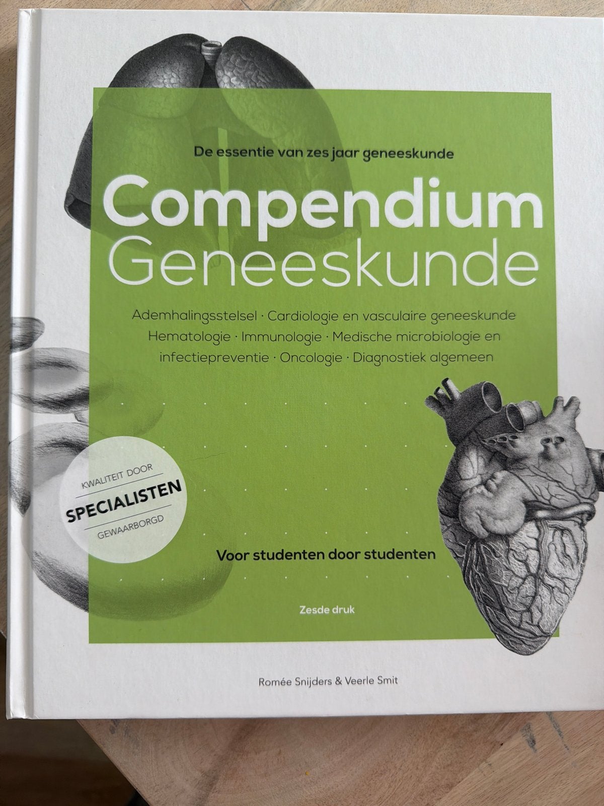 Compendium Geneeskunde - Zesde Druk, Ophalen of Verzenden, Beta, Zo goed als nieuw, WO