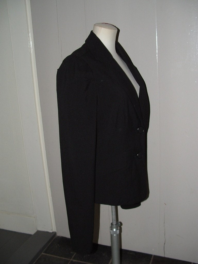 Zwarte nette Blazer - jasje Vila Aboso maat S, nieuwstaat, Zwart, Ophalen of Verzenden, Zo goed als nieuw, Maat 36 (S)