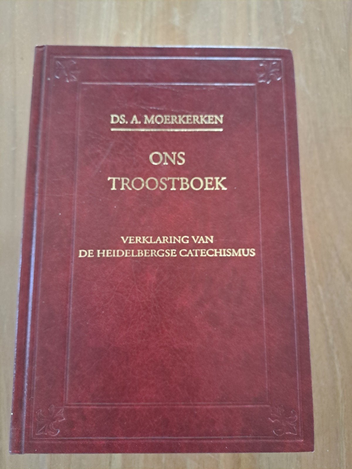 Ons Troostboek - Verklaring H. Catechismus WD001-09, Ophalen of Verzenden, Zo goed als nieuw, Ds. A. Moerkerken, Christendom | Protestants