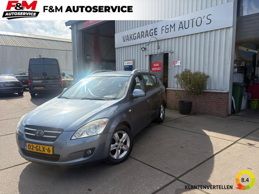 Kia cee'd Sporty Wagon 2.0 X-clusive Automaat, Clima, stoelv, Auto's, Kia, Gebruikt, Blauw, 550 kg, Euro 4